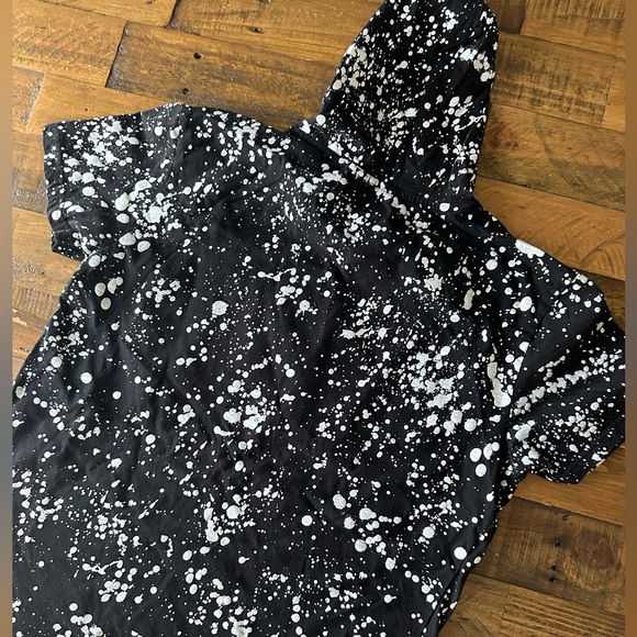 Blessed black T-shirt with a hood men’s size small - Picture 5 of 5